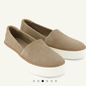 Toms Women's Taupe Slip-On Flats
